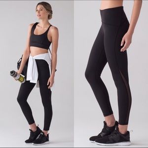 LULULEMON Black Train Times 7/8 Pant 25” Leggings